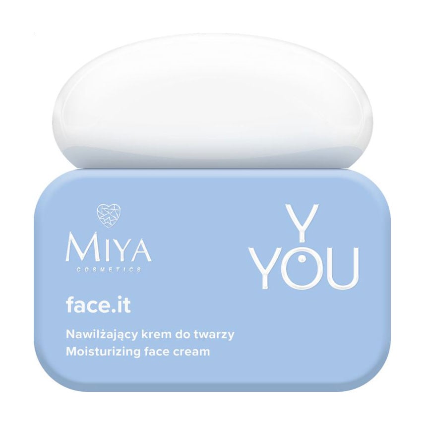 Зволожувальний крем для обличчя Miya Cosmetics Y.You face.it Moisturizing Face Cream, 50 мл